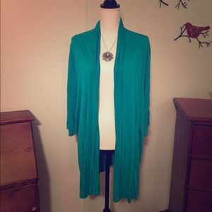 🔴 Lane Bryant Sea-glass Cardigan 26/28